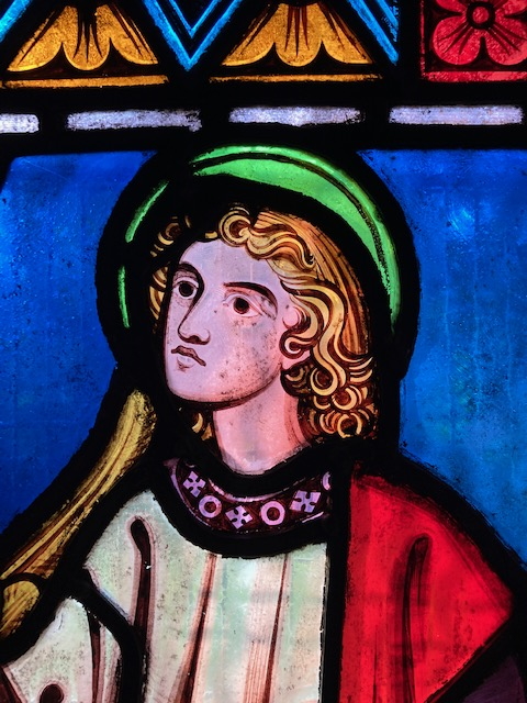John Keble, as depicted in a stained glass window at St Mark’s Church, Ampfield