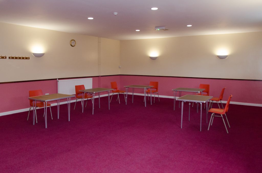 The Bushfield room at the Badger Farm Community Centre