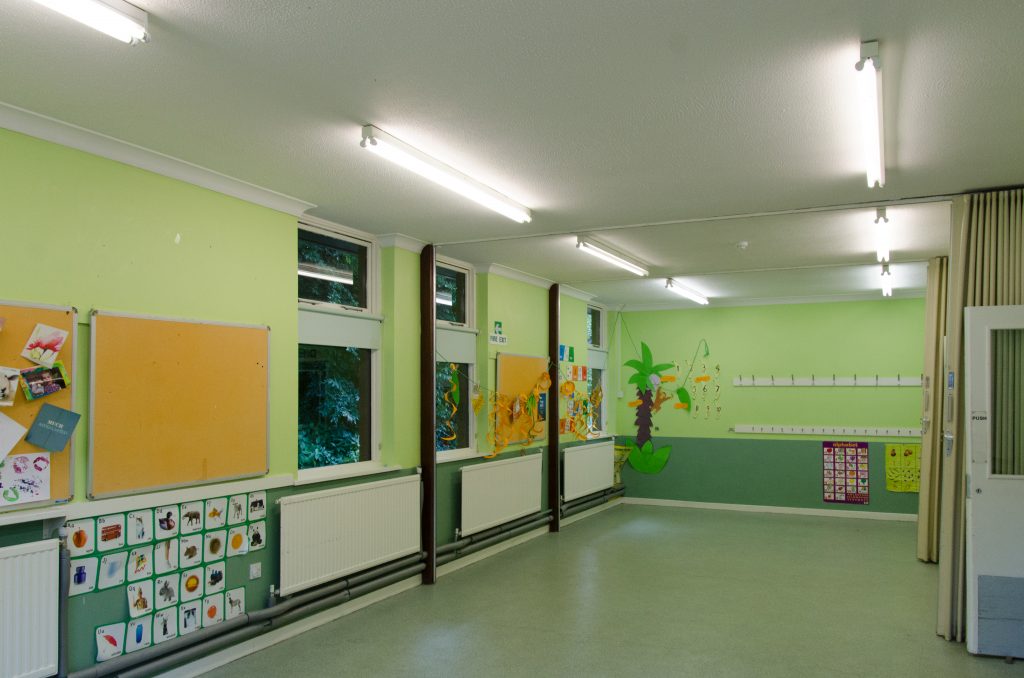 The Whiteshute room at the Badger Farm Community Centre