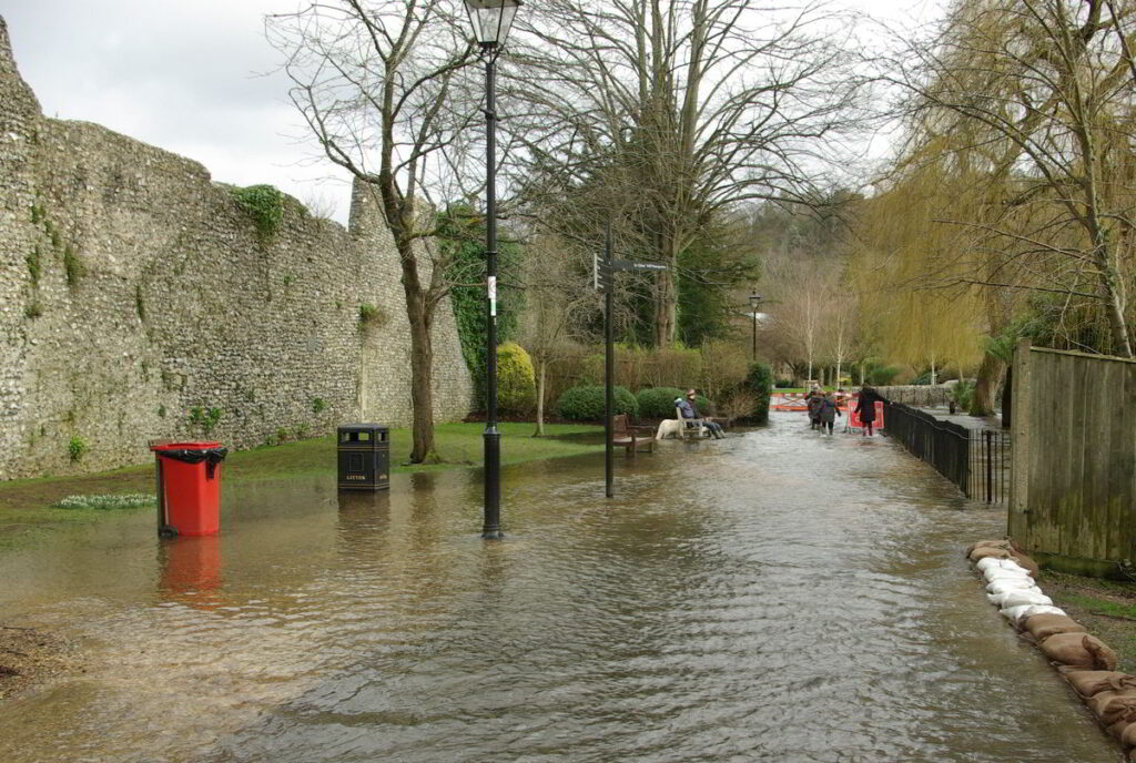 Flooding in Winchester