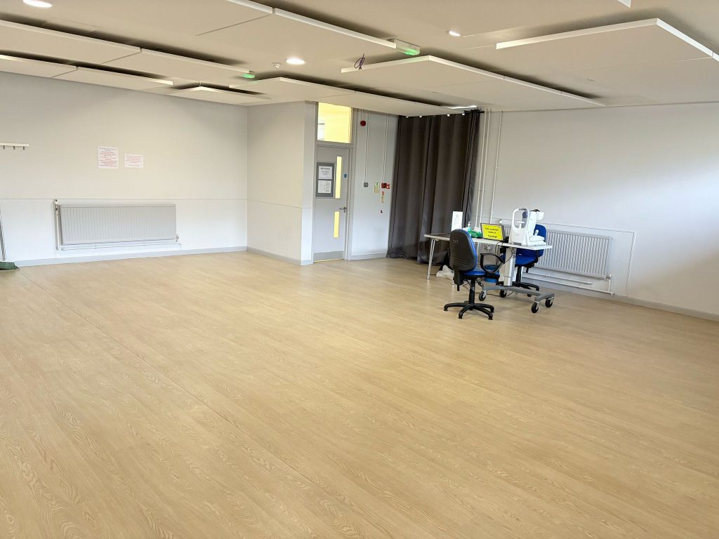 The Clarendon room at Badger Farm Community Centre