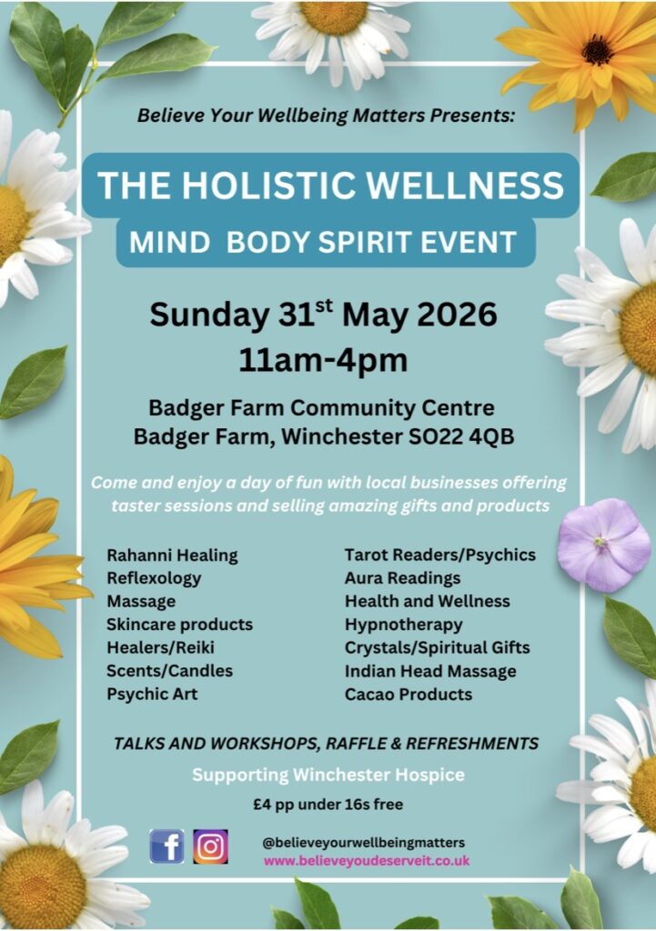 Holistic Event and Market 31st May 11am to 4pm