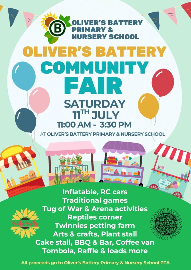 11/7/26 Community Fair 11am - 3.30pm